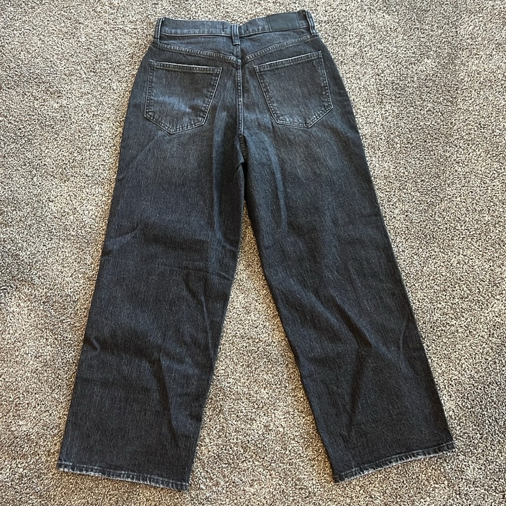 Madewell Perfect Vintage Wide Leg Crop Jean